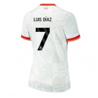 Fotballdrakt Dame Liverpool Luis Diaz #7 Tredjedrakt 2024-25 Kortermet